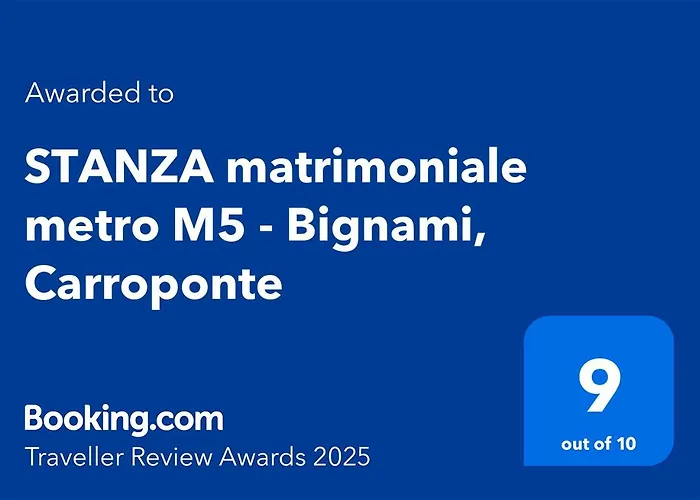 Stanza Matrimoniale Metro M5 - Bignami, Carroponte