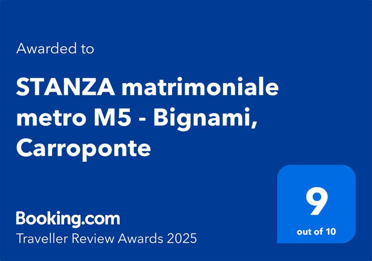 Homestay Stanza Matrimoniale Metro M5 - Bignami, Carroponte
